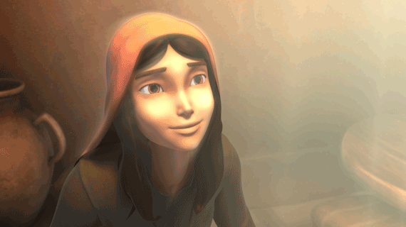 Mary and Gabriel
