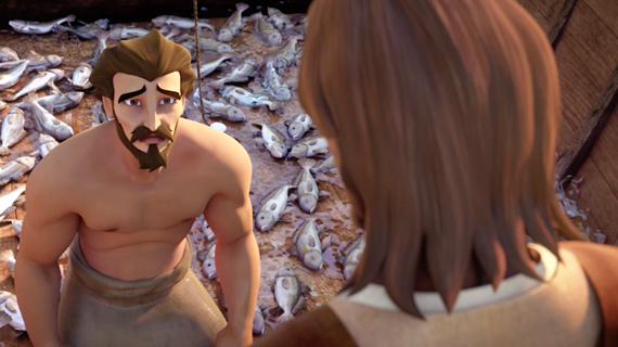 Peter Becomes a Fisher of Men
